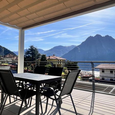 Costa Blu - Terrace Overlooking The Lake & Pool Riva di Solto Bagian luar foto